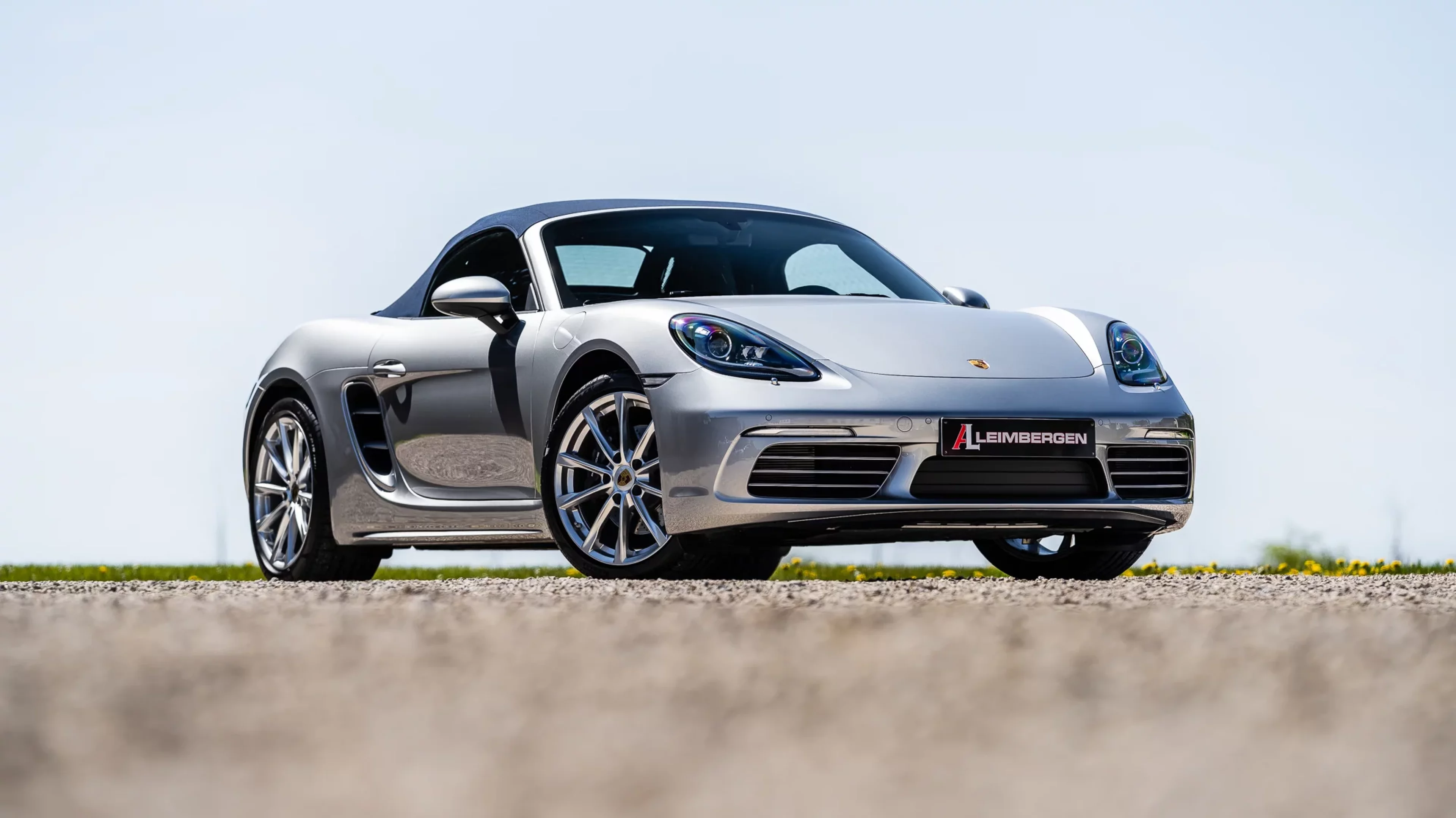 En-tête Porsche 718 Boxster