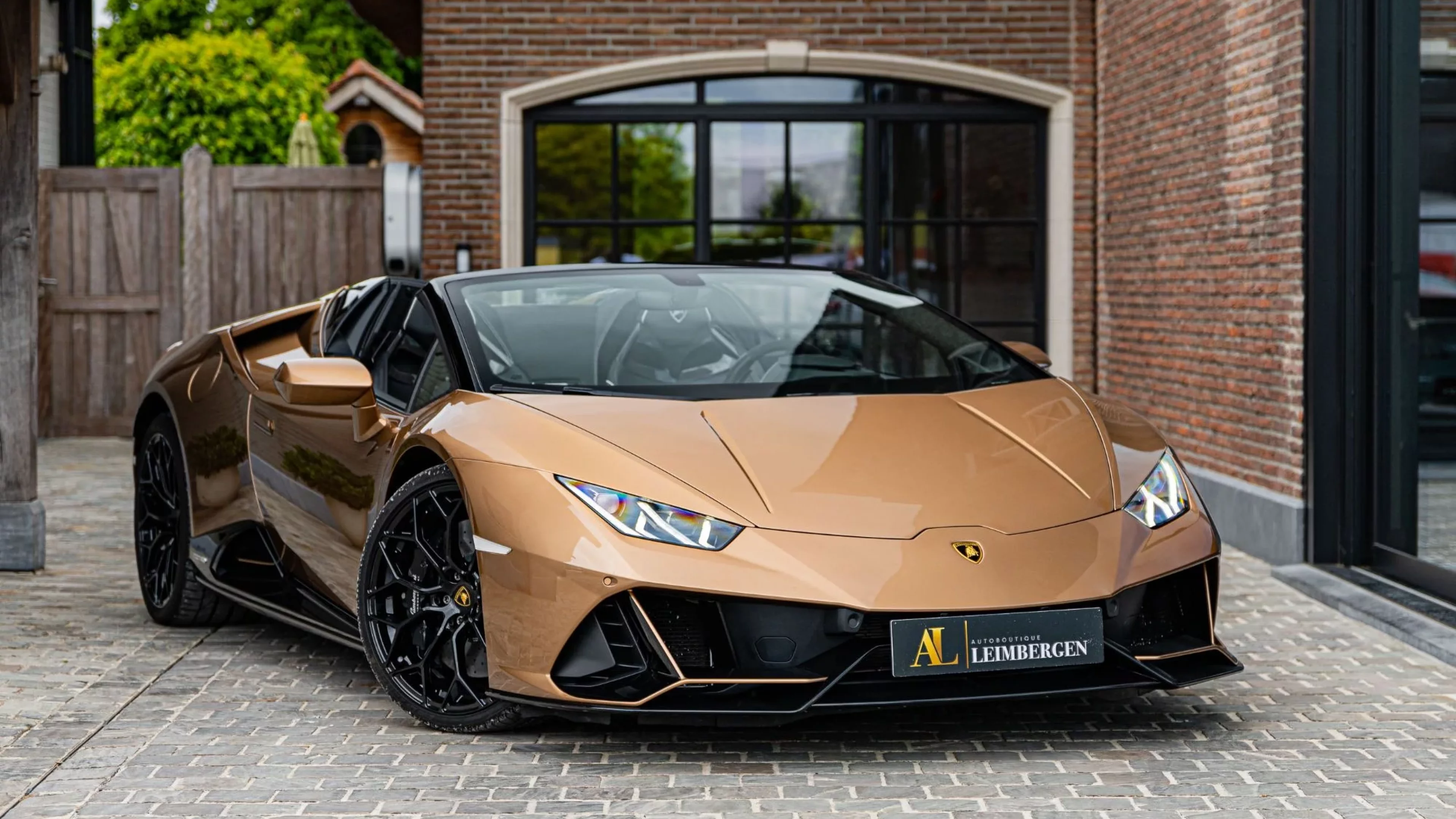 En-tête Lamborghini Huracan Evo Spyder