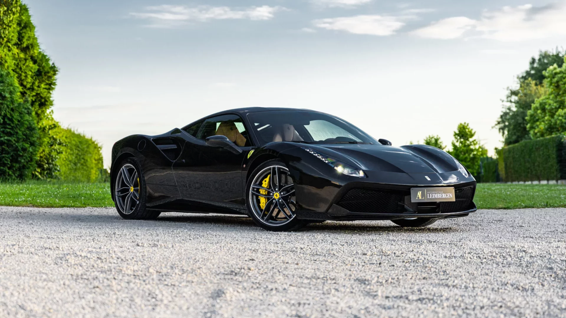 En-tête Ferrari 488 GTB