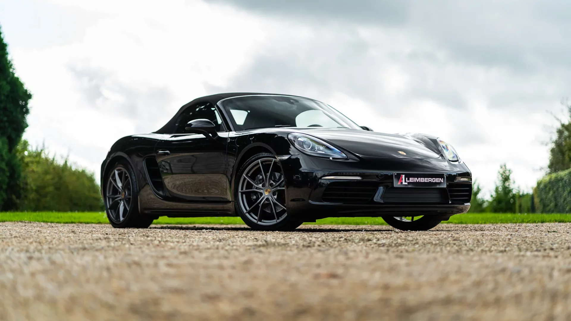 En-tête Porsche 718 Boxster