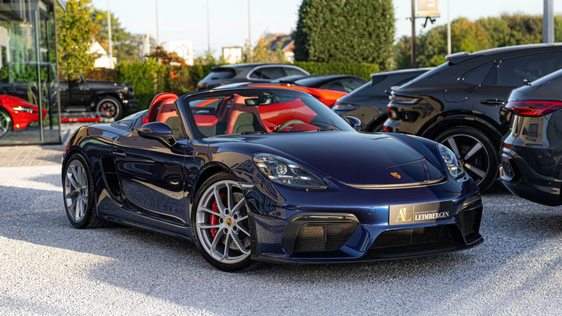 Header Porsche 718 Boxster Spyder