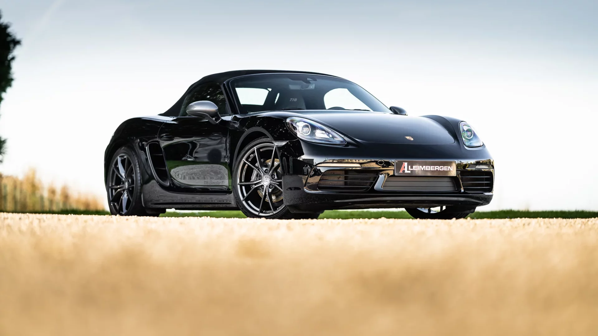 En-tête Porsche 718 Boxster T