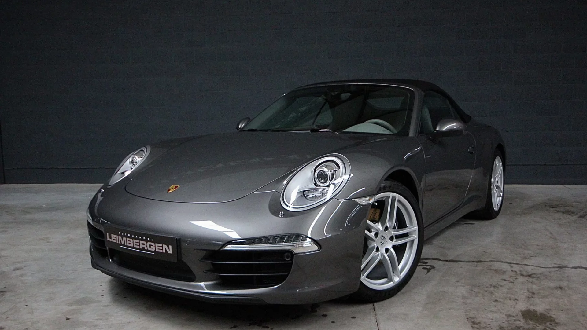 Header Porsche 911 (type 991) Carrera 2 Cabriolet