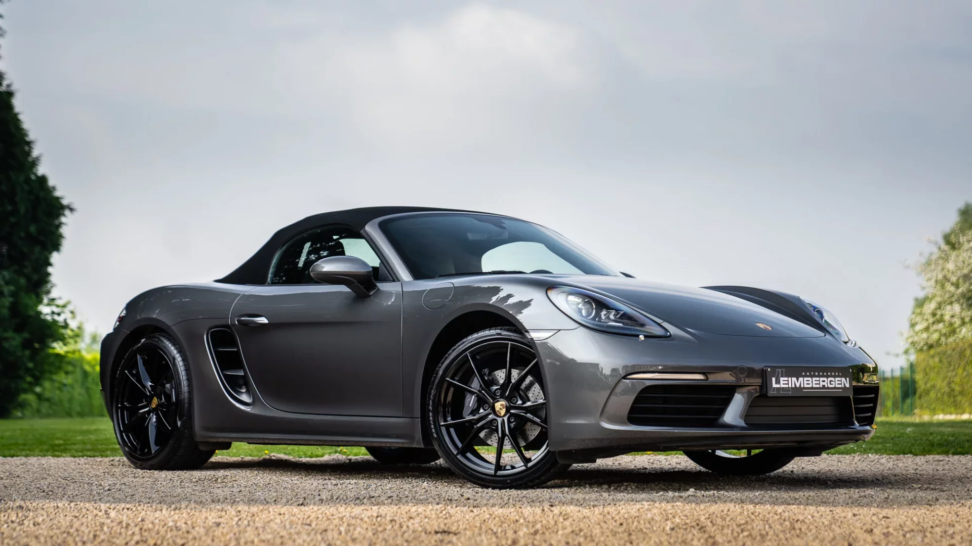 En-tête Porsche Boxster 718