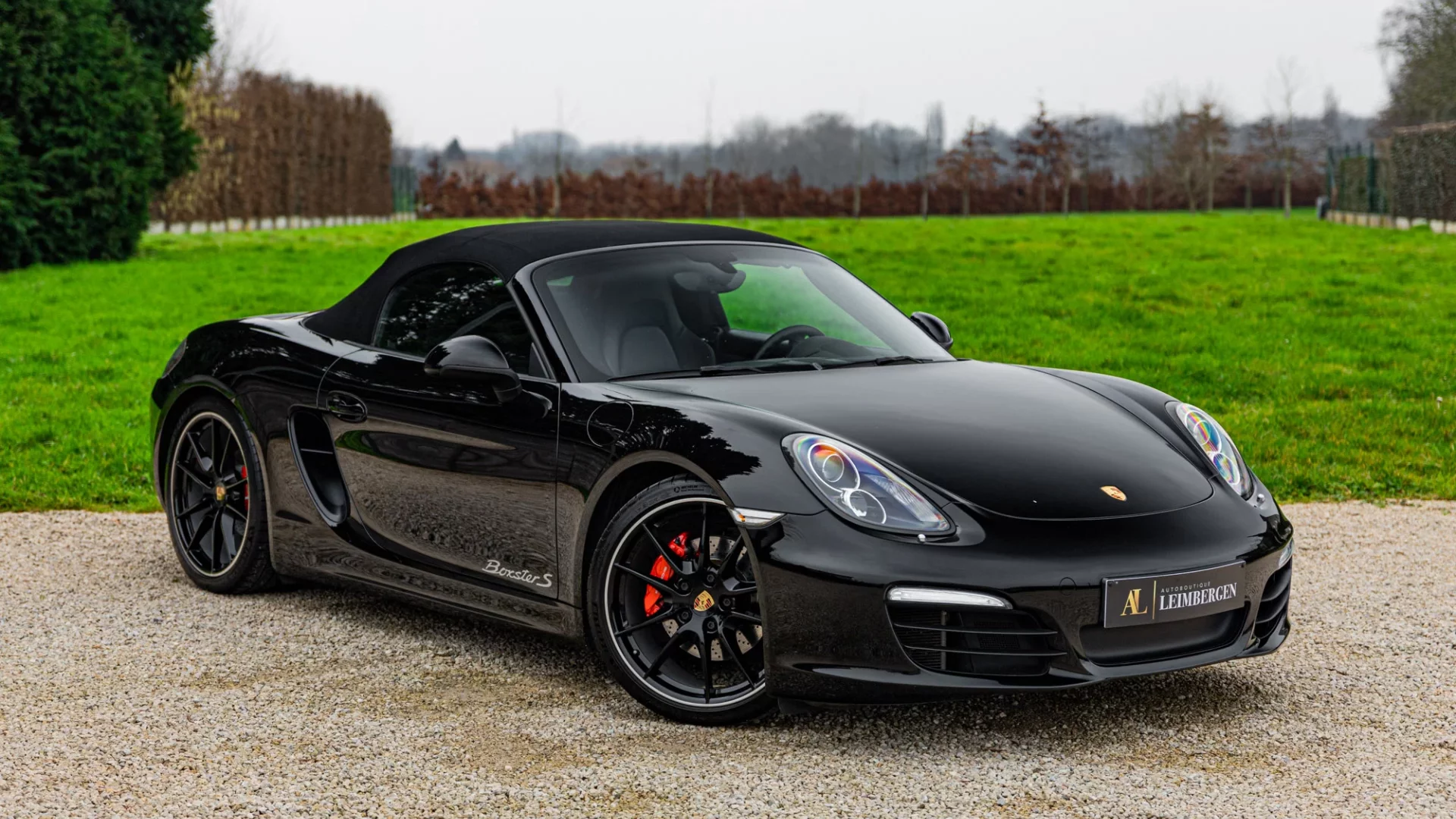 Header Porsche Boxster S "Black Edition"