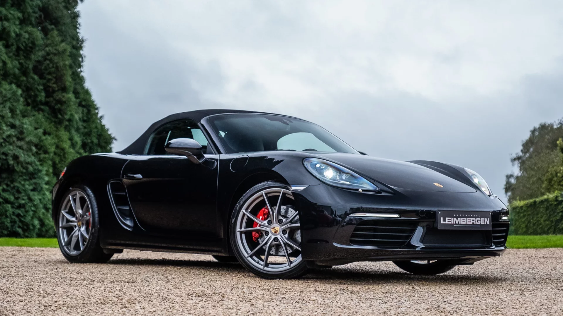 En-tête Porsche Porsche Boxster 718 2 0 Turbo Pdk Slechts 17 240 Km