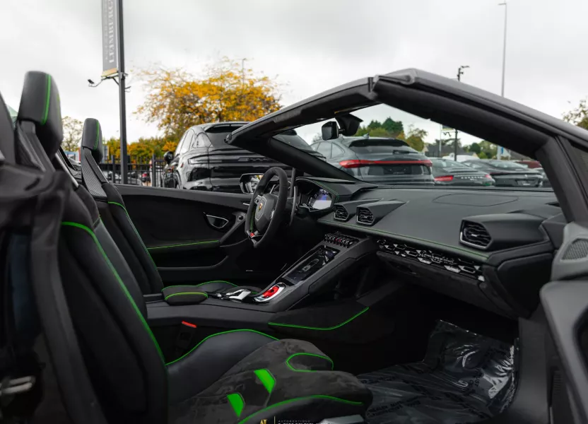 Interieur Lamborghini Huracán Evo Spyder