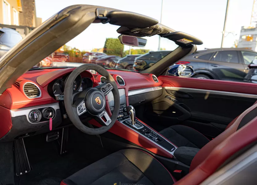 Interieur Porsche 718 Boxster Spyder