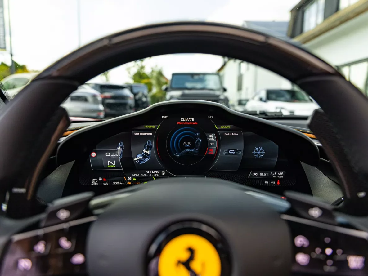 Intérieur Ferrari 296 GTS