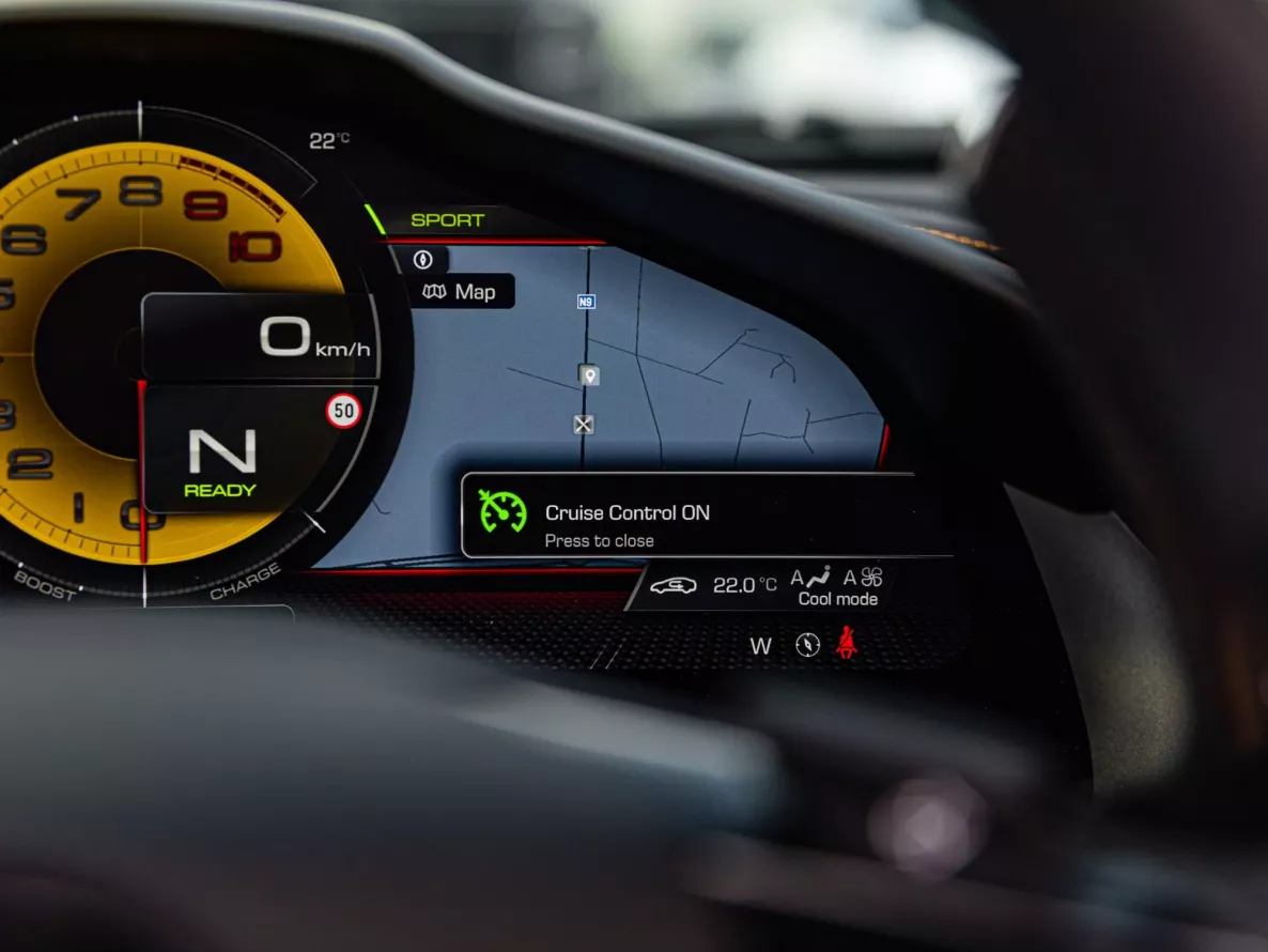 Intérieur Ferrari 296 GTS