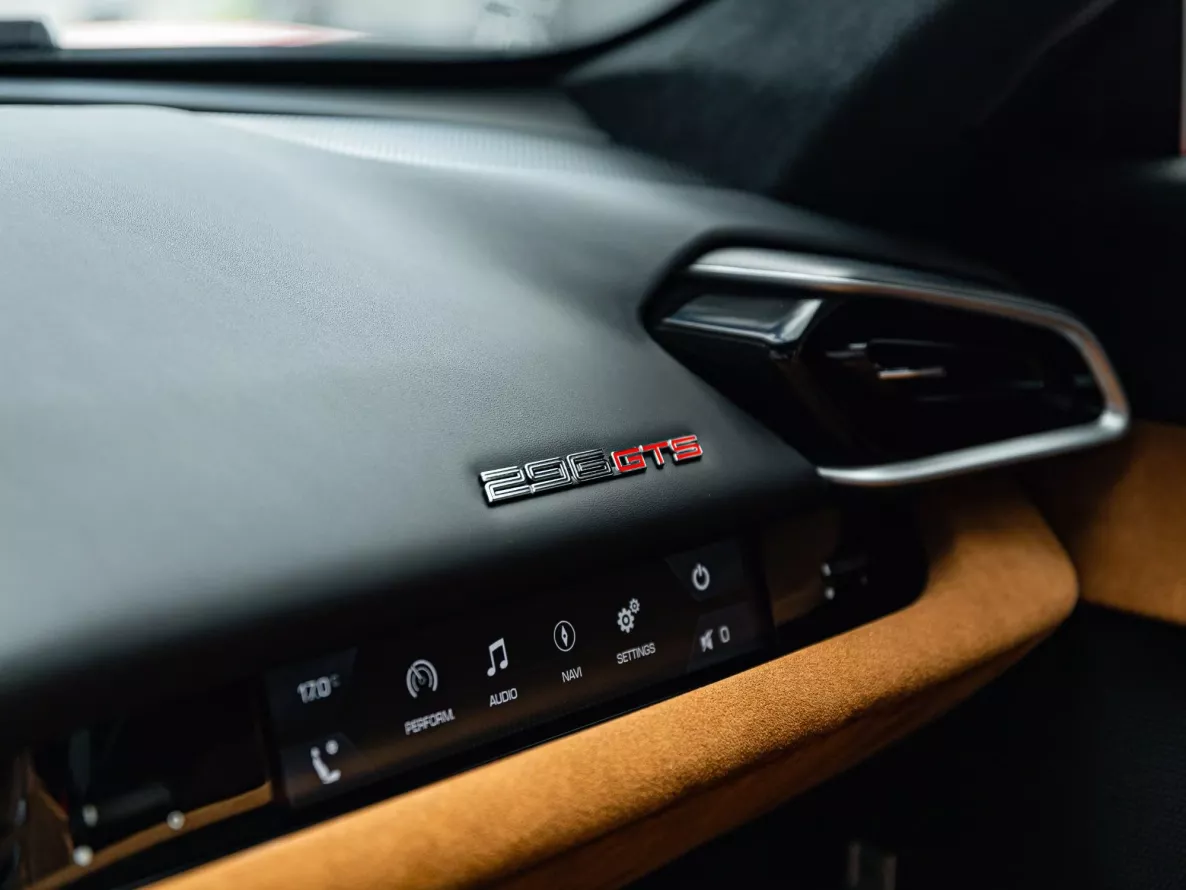 Intérieur Ferrari 296 GTS