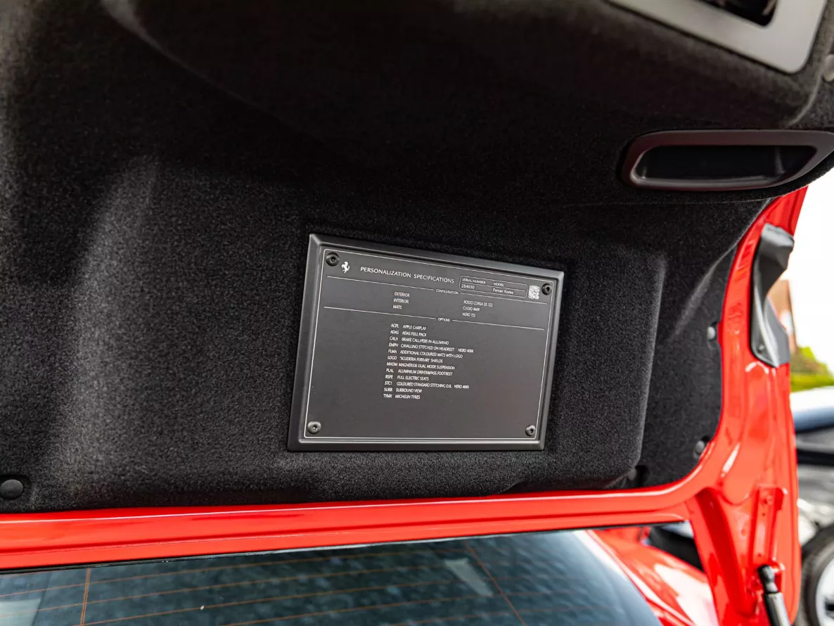 Interieur Ferrari Roma