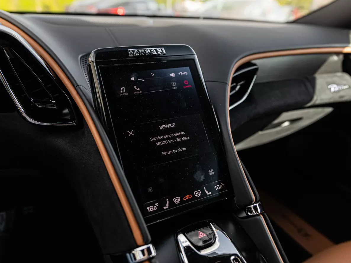 Interieur Ferrari Roma