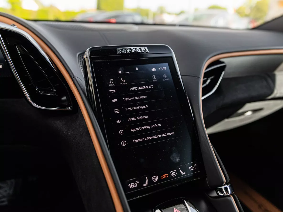 Interieur Ferrari Roma