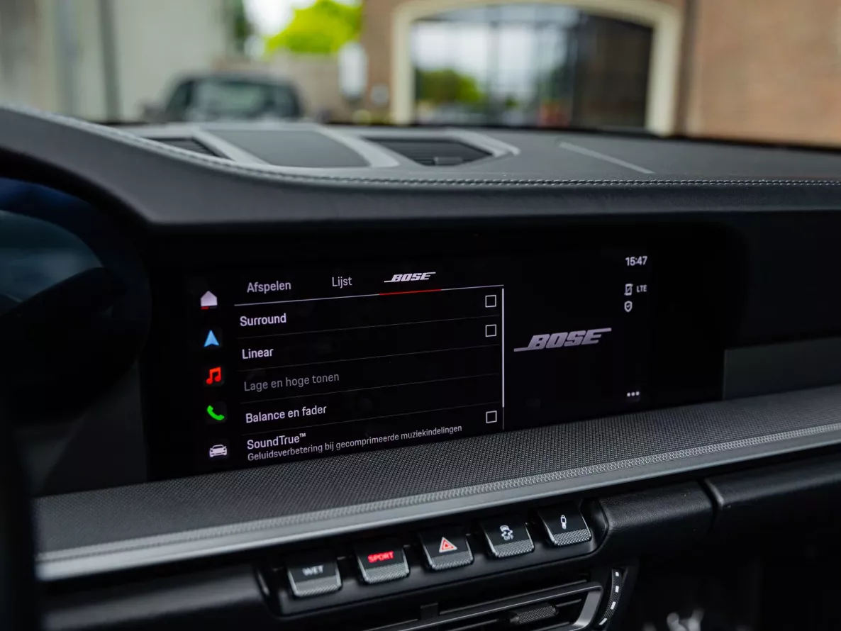 Interieur Porsche 911 Carrera Cabriolet Type 992