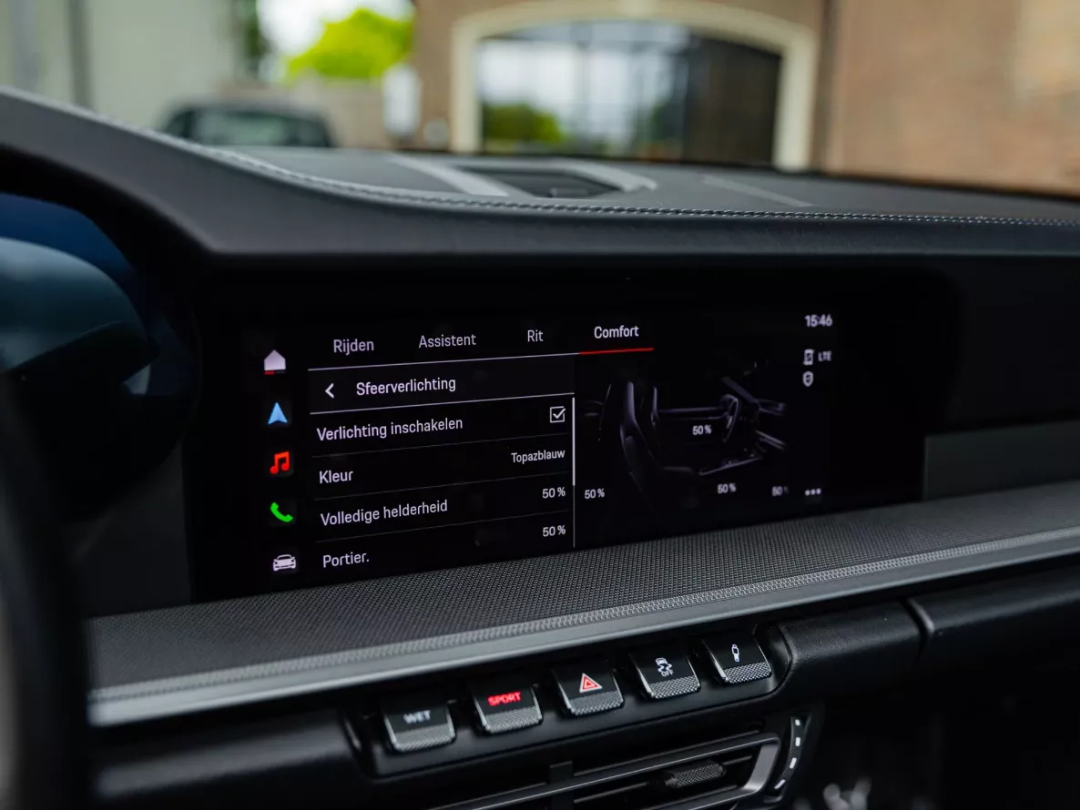 Interieur Porsche 911 Carrera Cabriolet Type 992