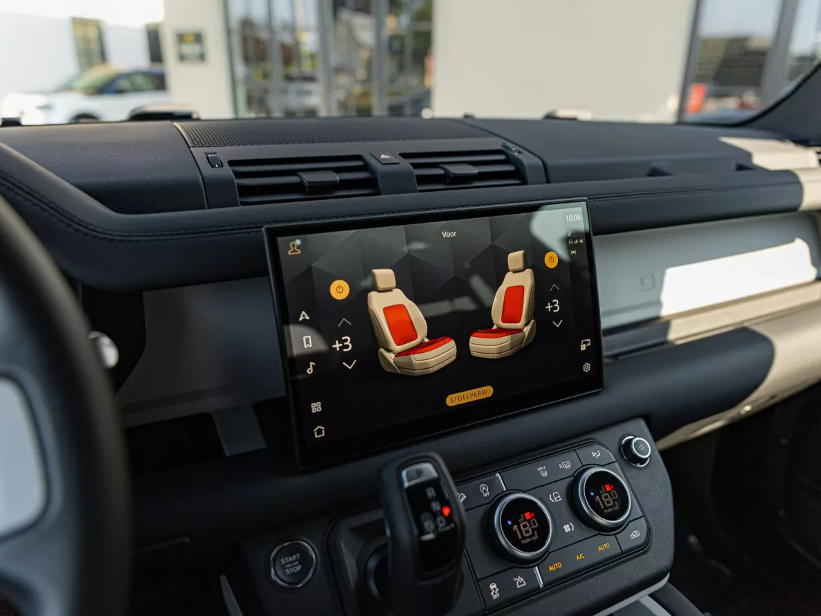 Interieur Land Rover Defender 90 D200 S Lichte Vracht