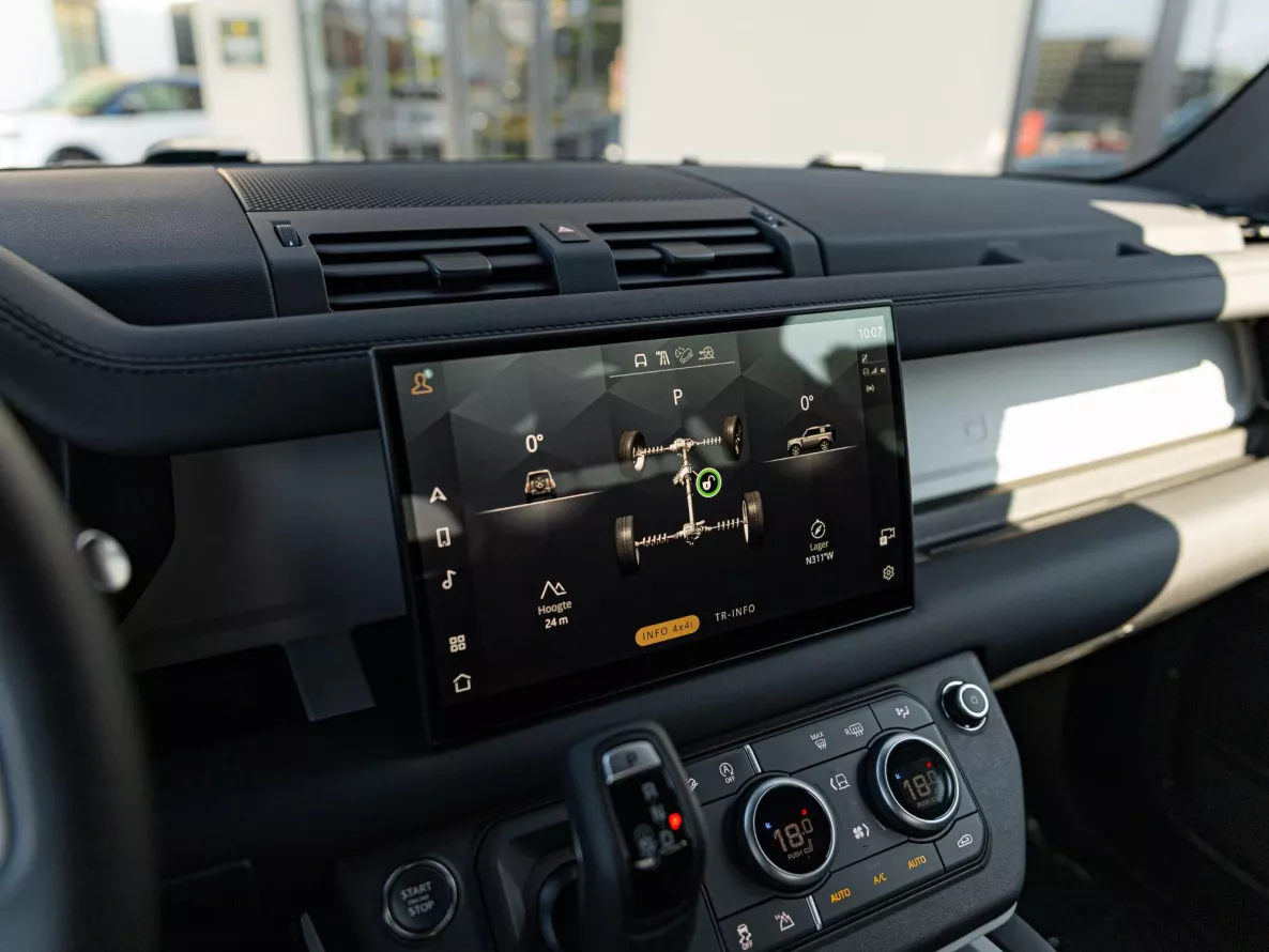 Interieur Land Rover Defender 90 D200 S Lichte Vracht