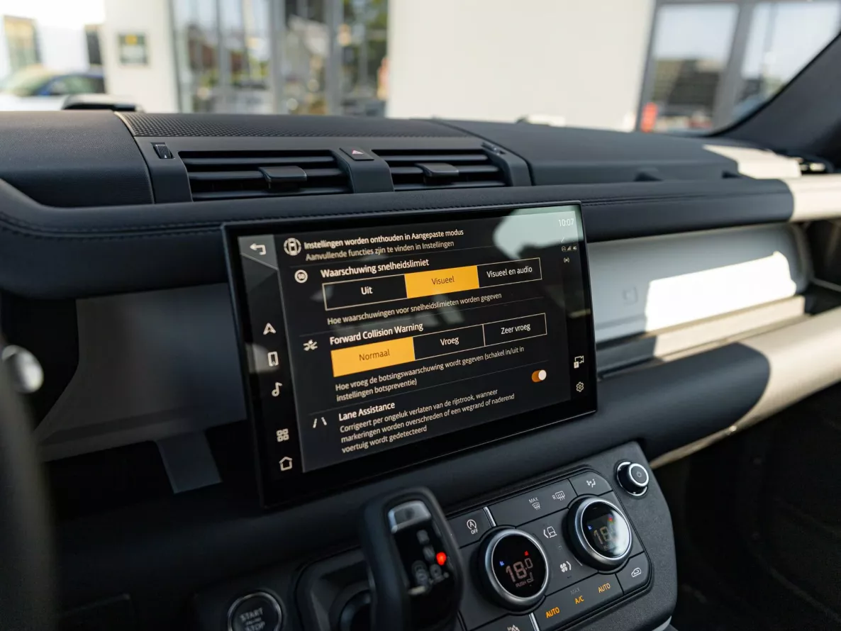 Interieur Land Rover Defender 90 D200 S Lichte Vracht