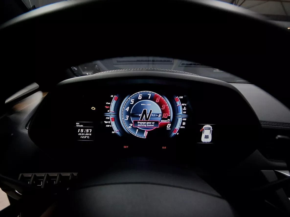 Interieur Lamborghini Aventador