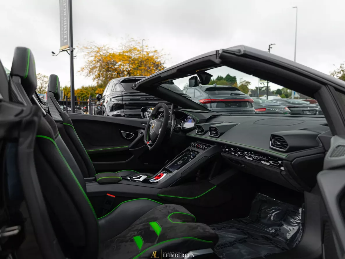 Interieur Lamborghini Huracán Evo Spyder