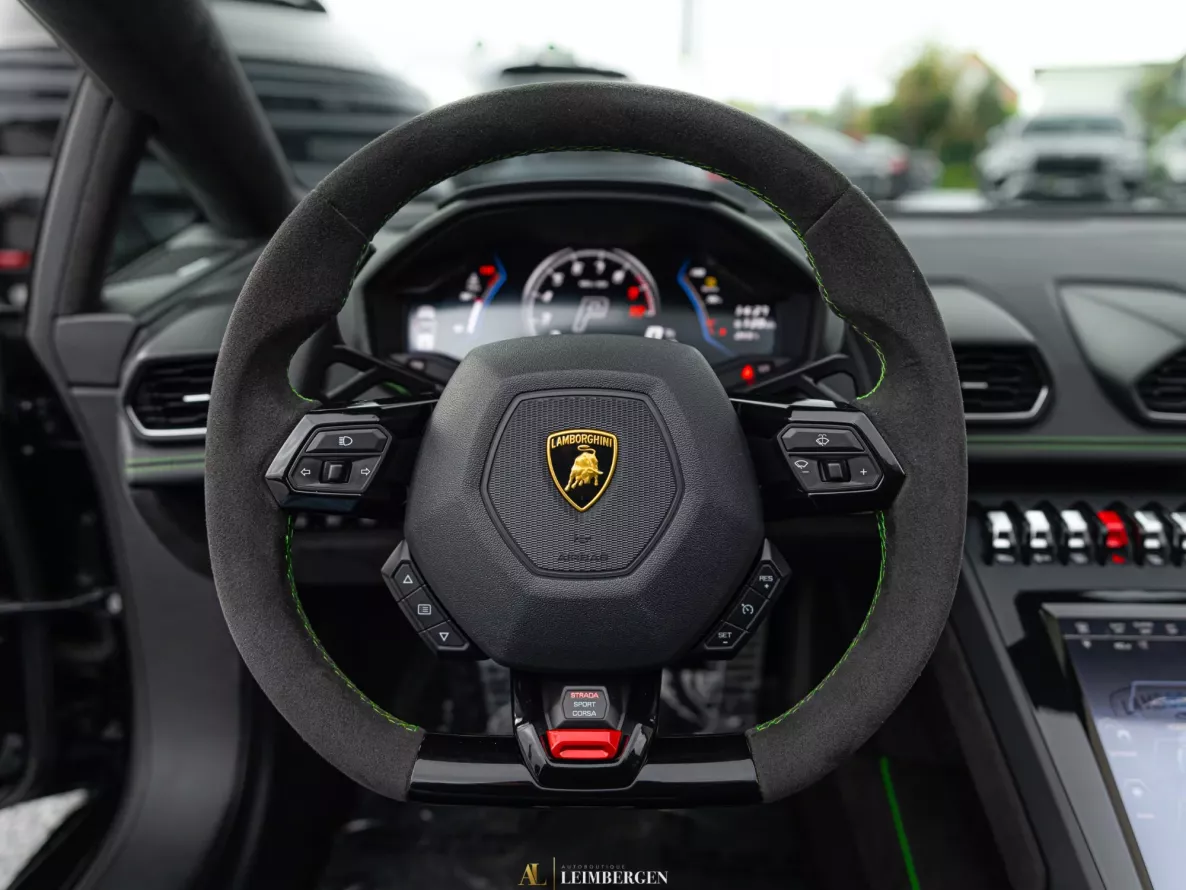 Interieur Lamborghini Huracán Evo Spyder