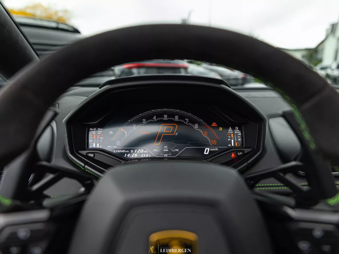 Interieur Lamborghini Huracán Evo Spyder
