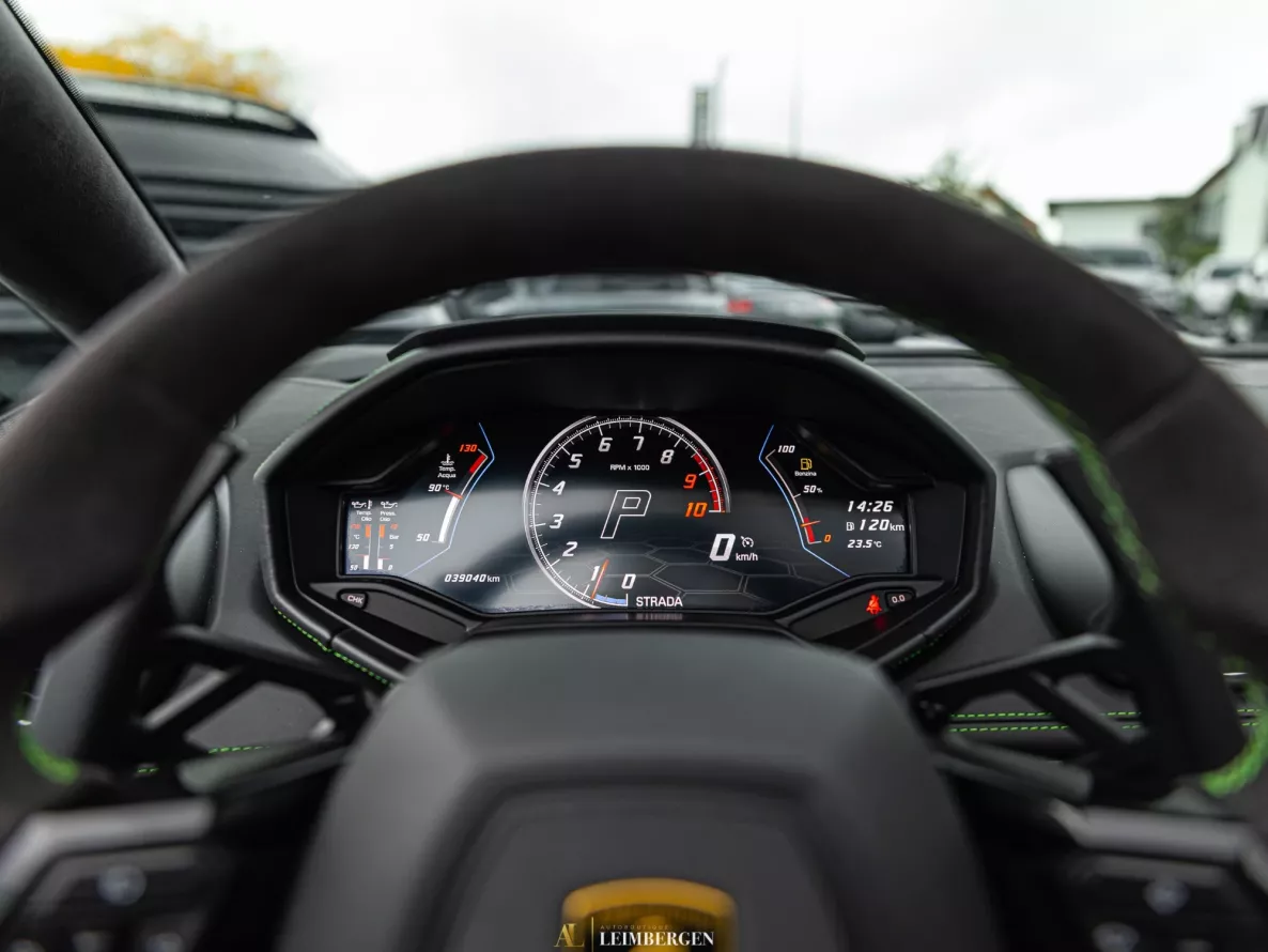 Interieur Lamborghini Huracán Evo Spyder