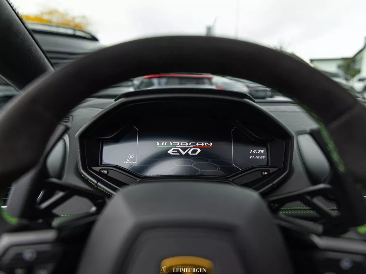 Interieur Lamborghini Huracán Evo Spyder