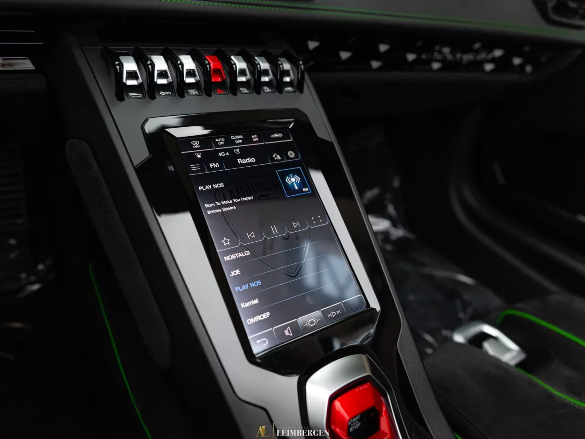 Interieur Lamborghini Huracán Evo Spyder
