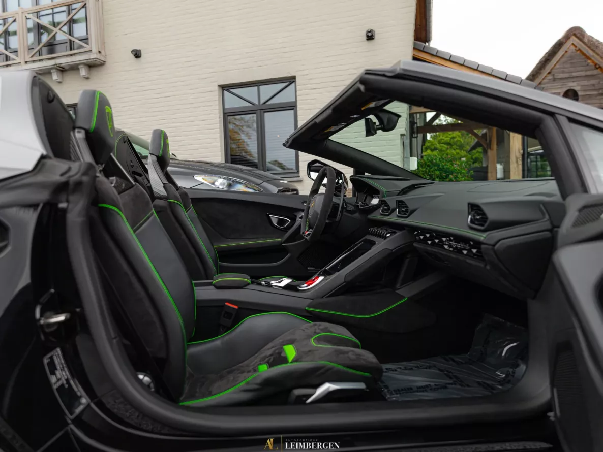 Interieur Lamborghini Huracán Evo Spyder