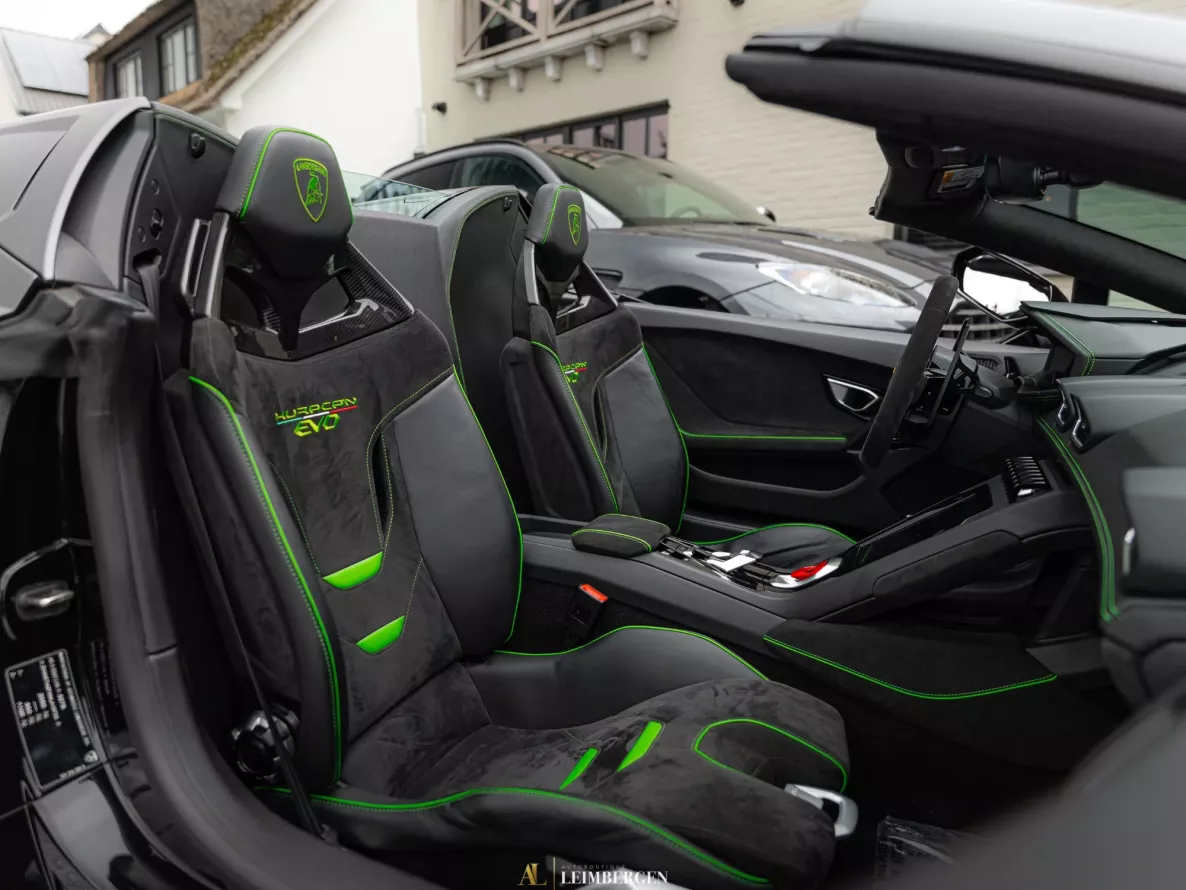 Interieur Lamborghini Huracán Evo Spyder