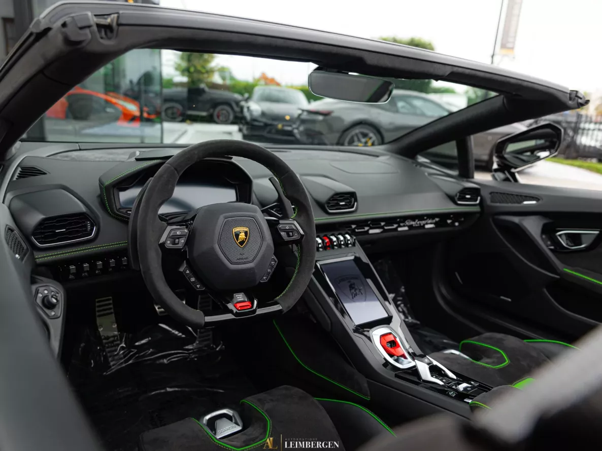 Interieur Lamborghini Huracán Evo Spyder