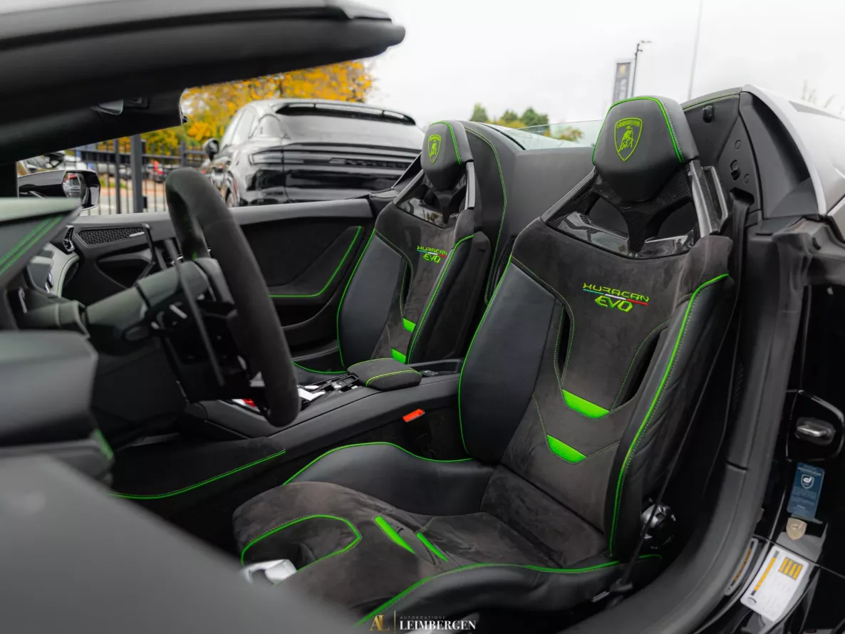 Interieur Lamborghini Huracán Evo Spyder