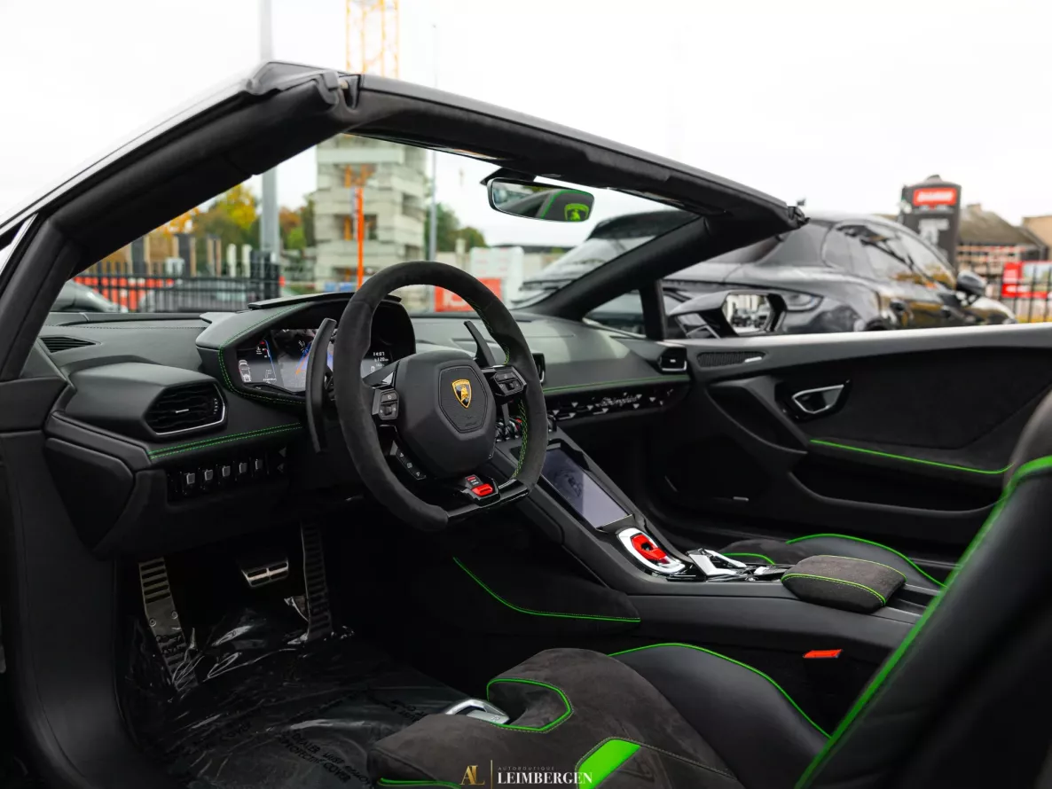 Interieur Lamborghini Huracán Evo Spyder