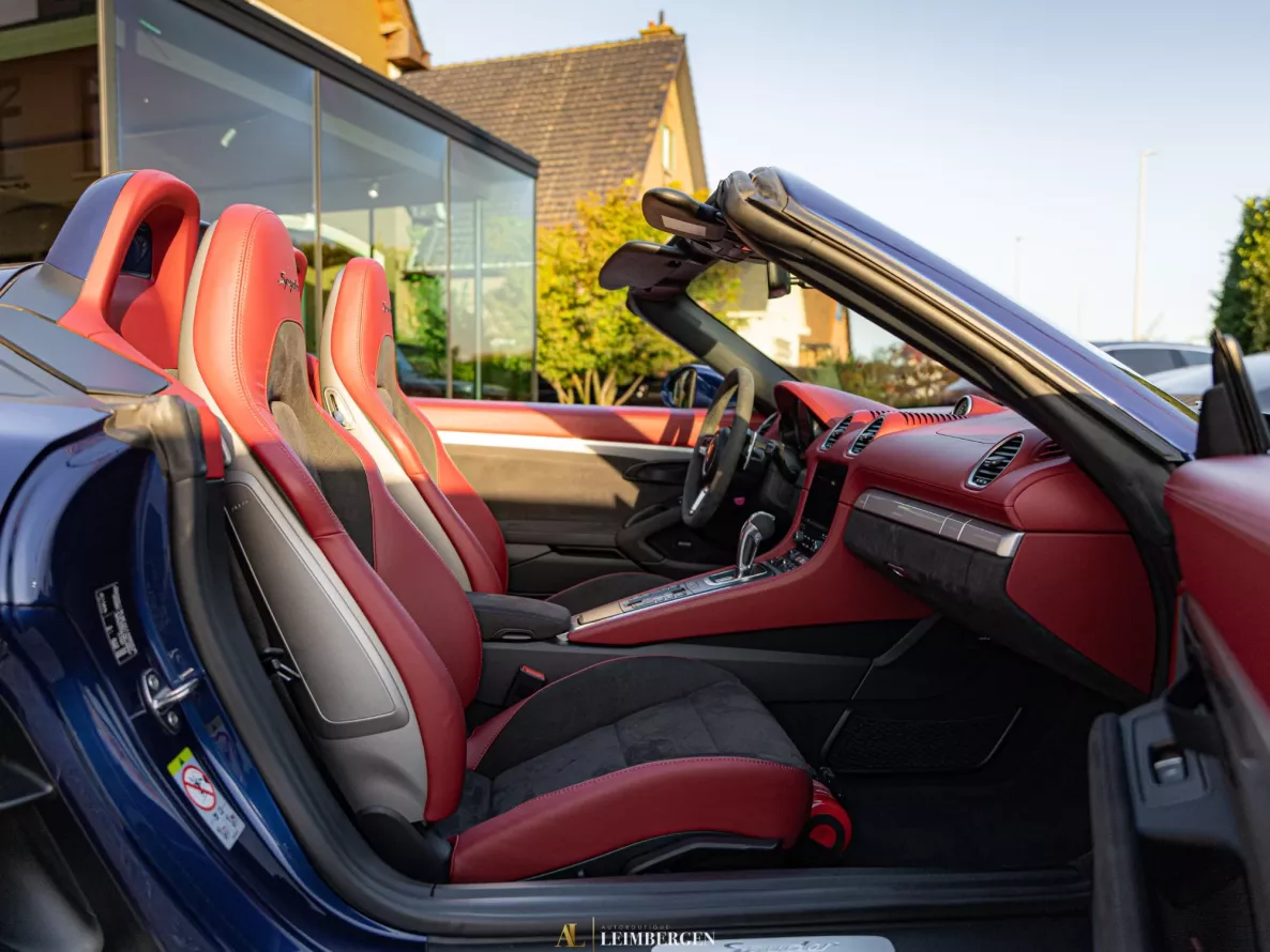 Interieur Porsche 718 Boxster Spyder