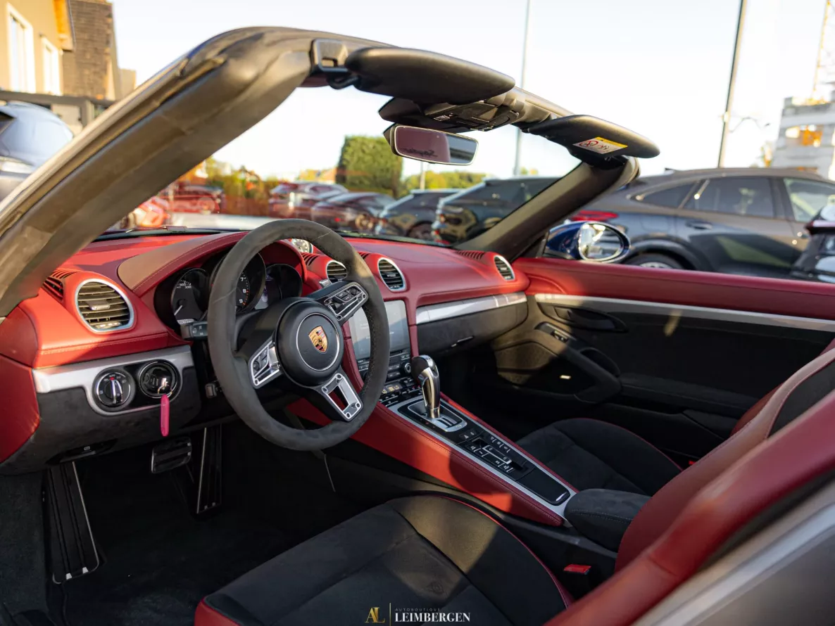 Interieur Porsche 718 Boxster Spyder