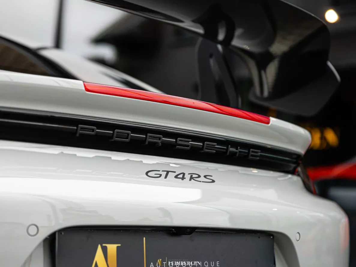 Exterieur Porsche 718 Cayman GT4 RS Weissach package