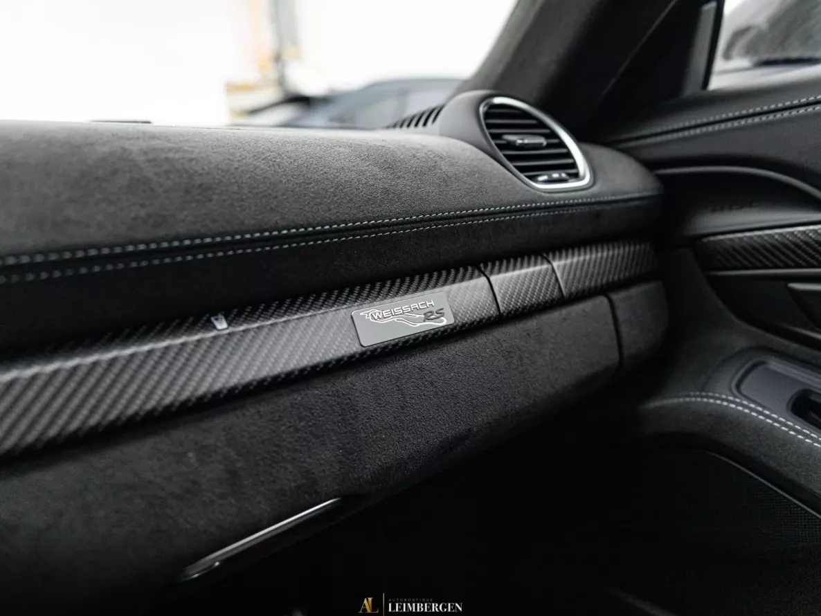 Interieur Porsche 718 Cayman GT4 RS Weissach package