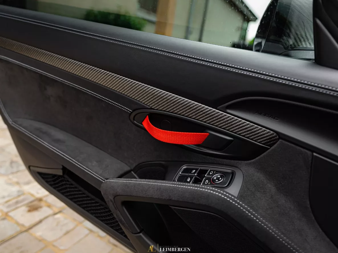 Interieur Porsche 718 Cayman GT4 RS Weissach package