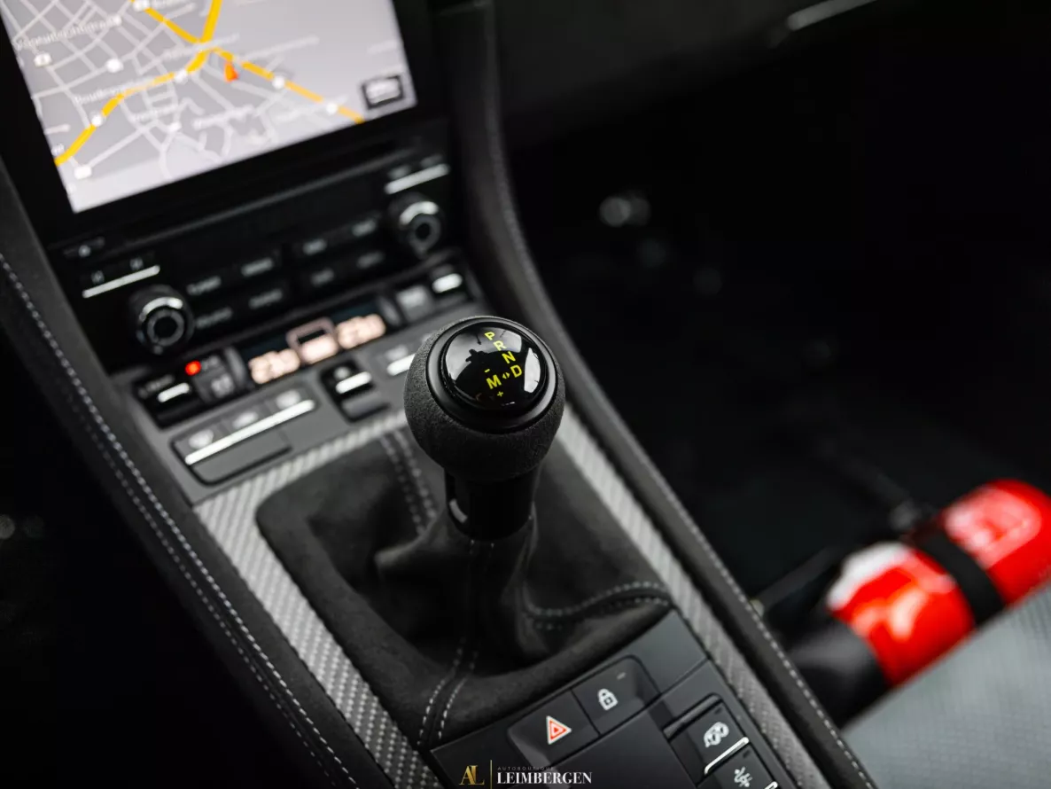 Interieur Porsche 718 Cayman GT4 RS Weissach package