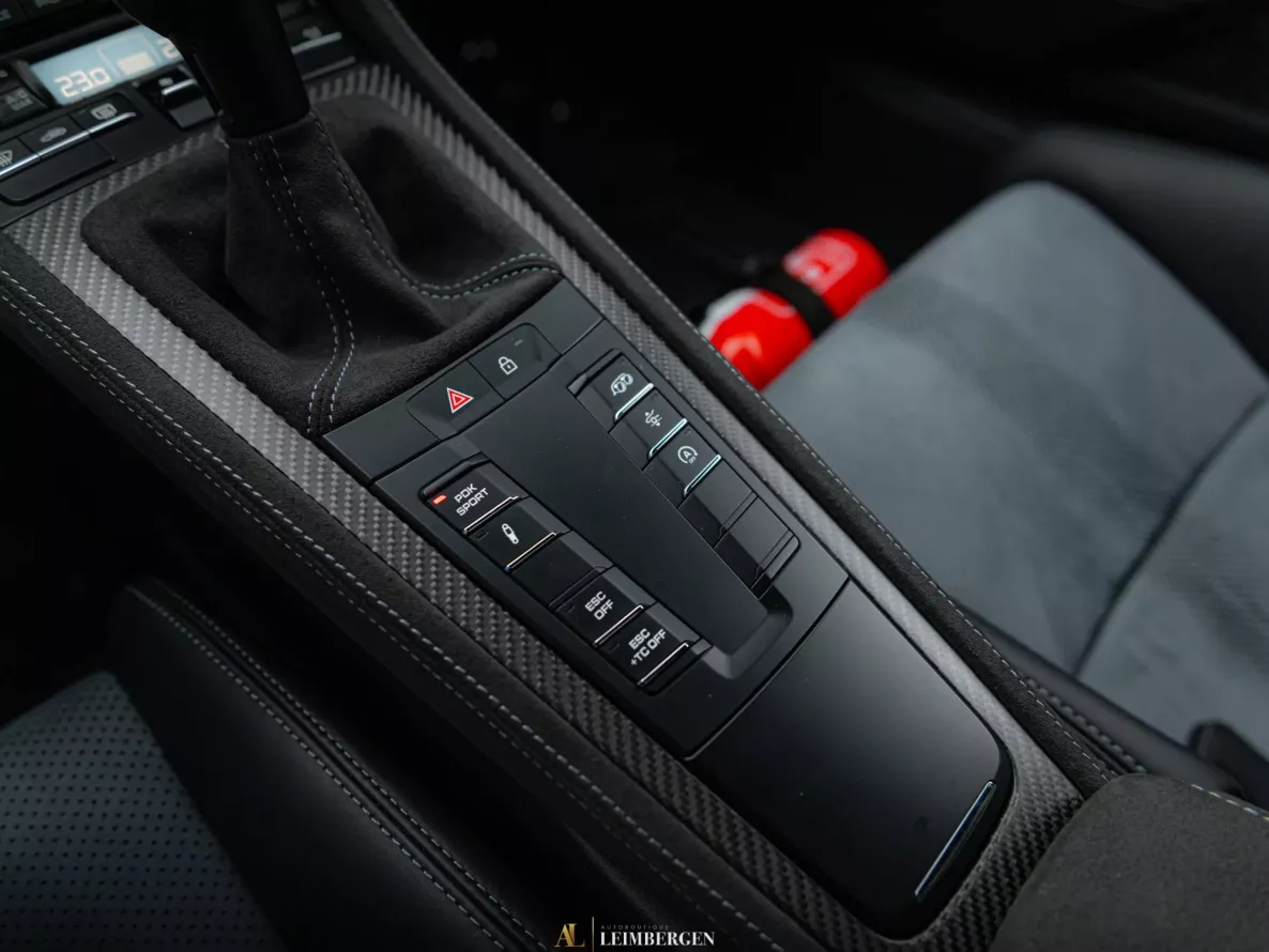 Interieur Porsche 718 Cayman GT4 RS Weissach package