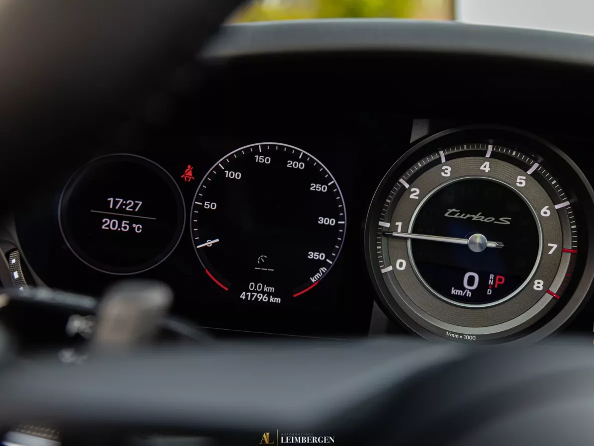 Interieur Porsche 911 Turbo S Type 992